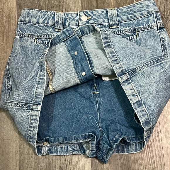 Free People We the Free Midnight Sun Denim Skort size 30 - Picture 6 of 14